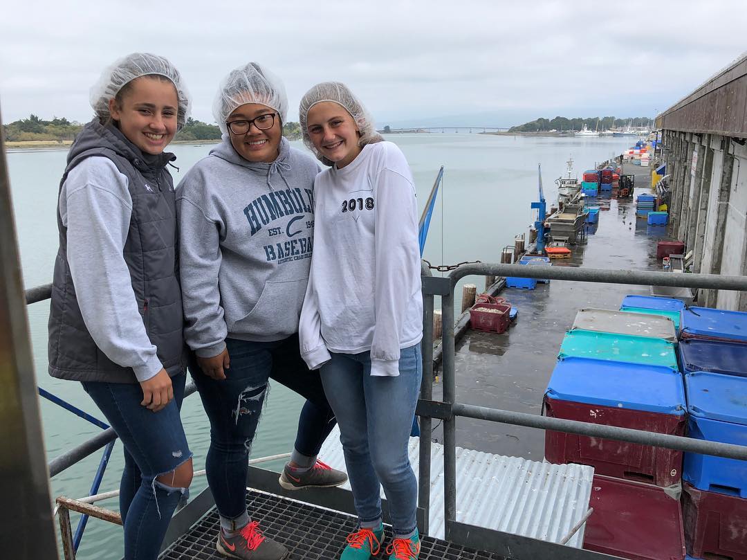 St. Bernard’s Academy students on a coastal science field trip