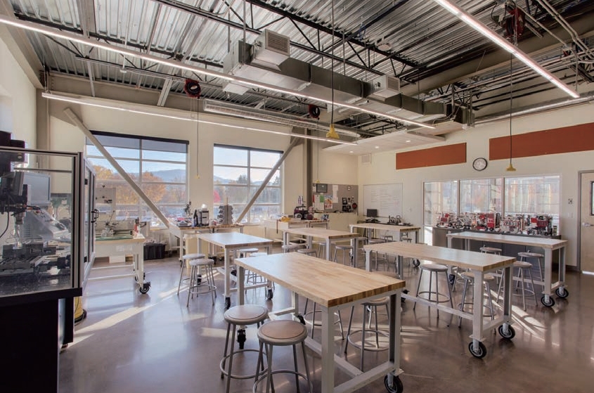 Engineering and fabrication laboratory at St. Mary’s School